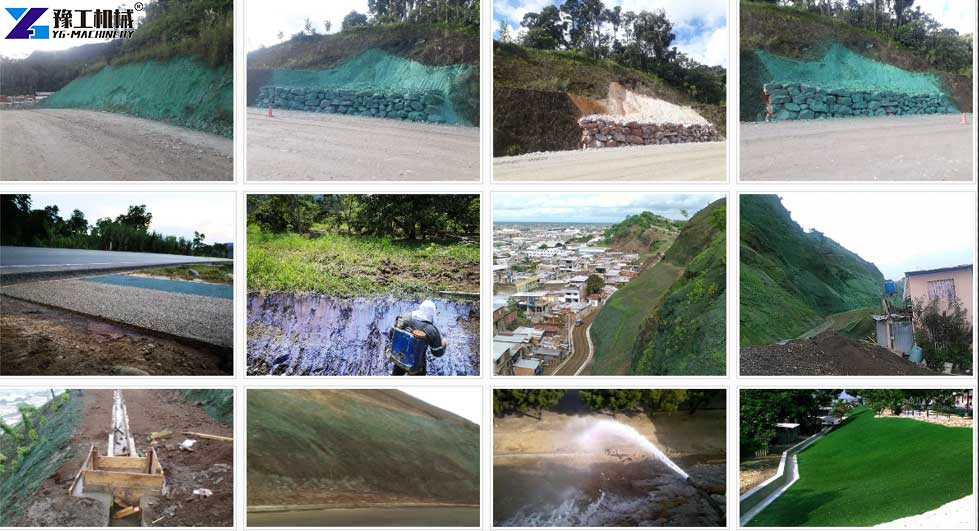 hydromulch machine applications