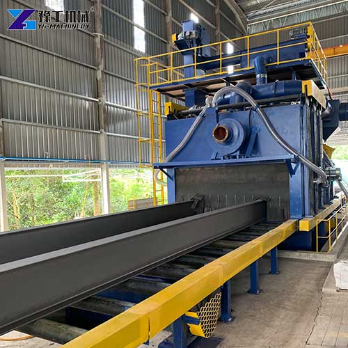 pass-through shot blasting machine