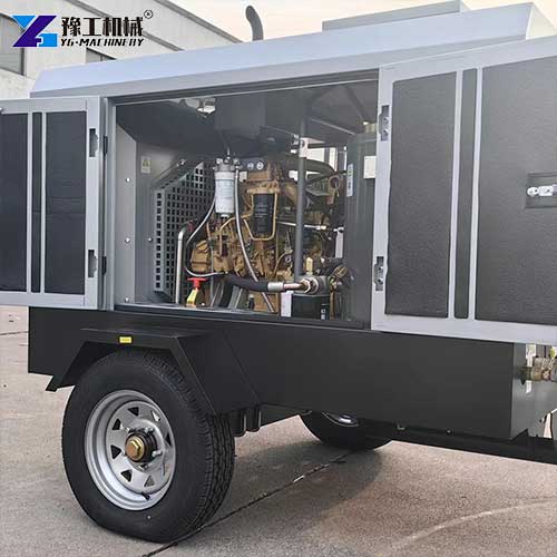 portable screw air compressor