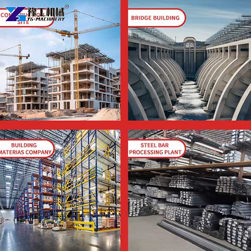 steel bar bender applications