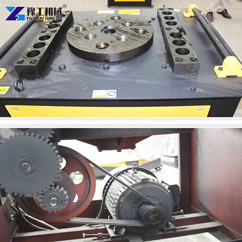 steel bar bender machine details