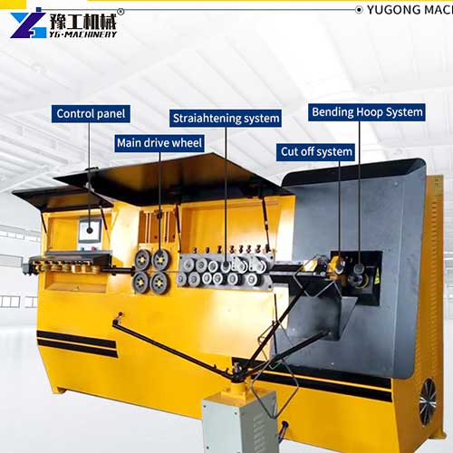 stirrup bar bending machine structure