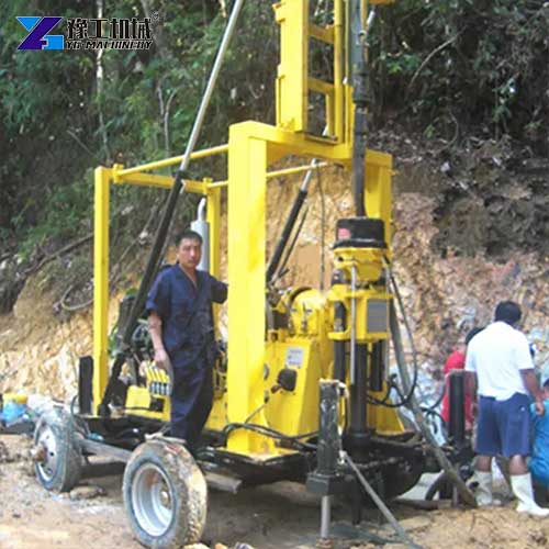 deep well drilling machine application