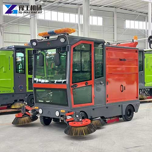 electric road sweeper machine price