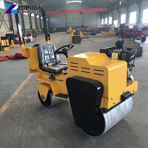 roller machine for roads