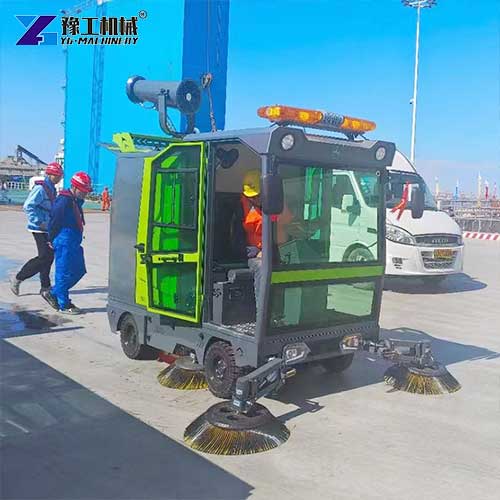 small road sweeper application