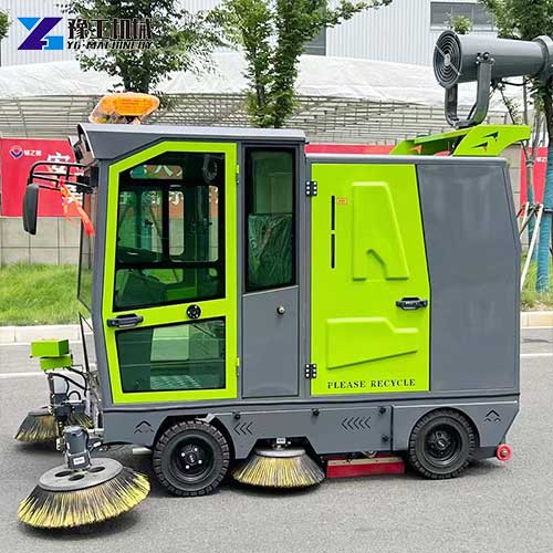 small road sweeper