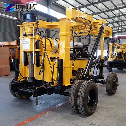 wheeled water drilling machine for sale