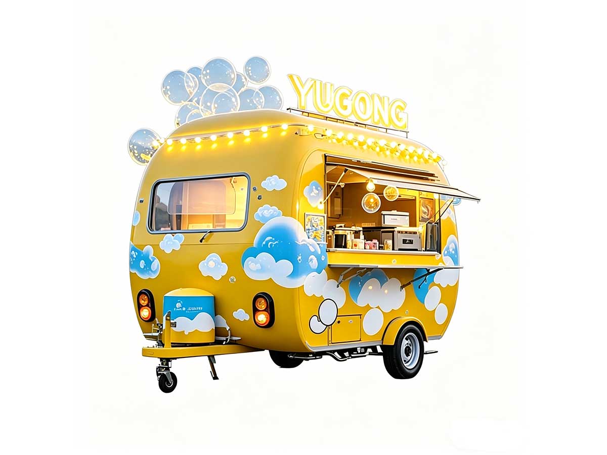 bbq food trailer