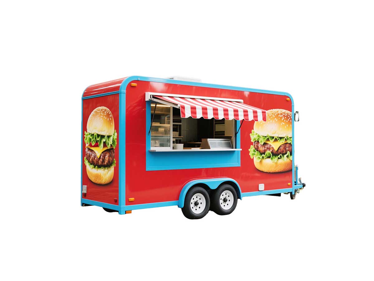 small food cart trailer