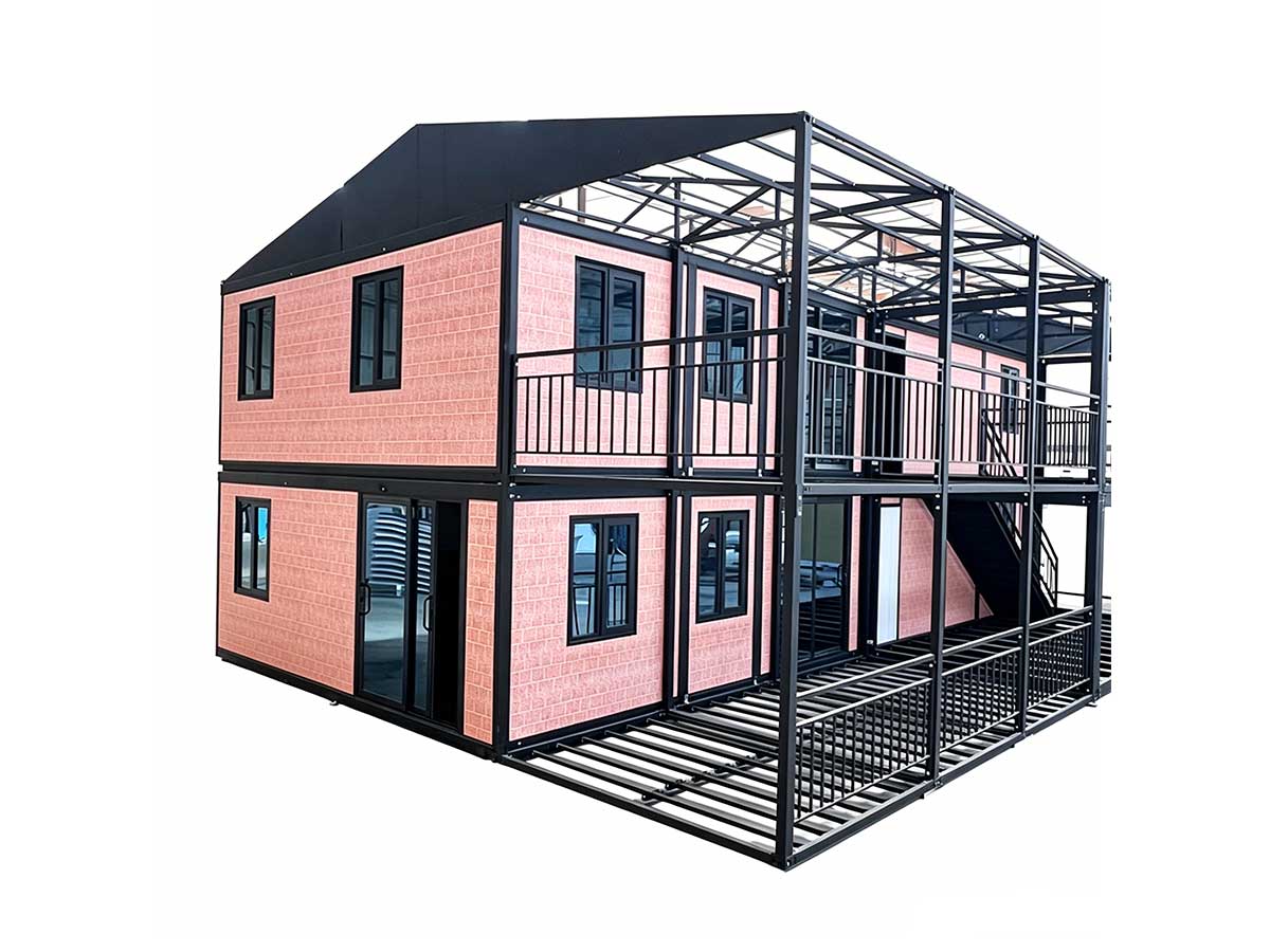 2-story expanding container home