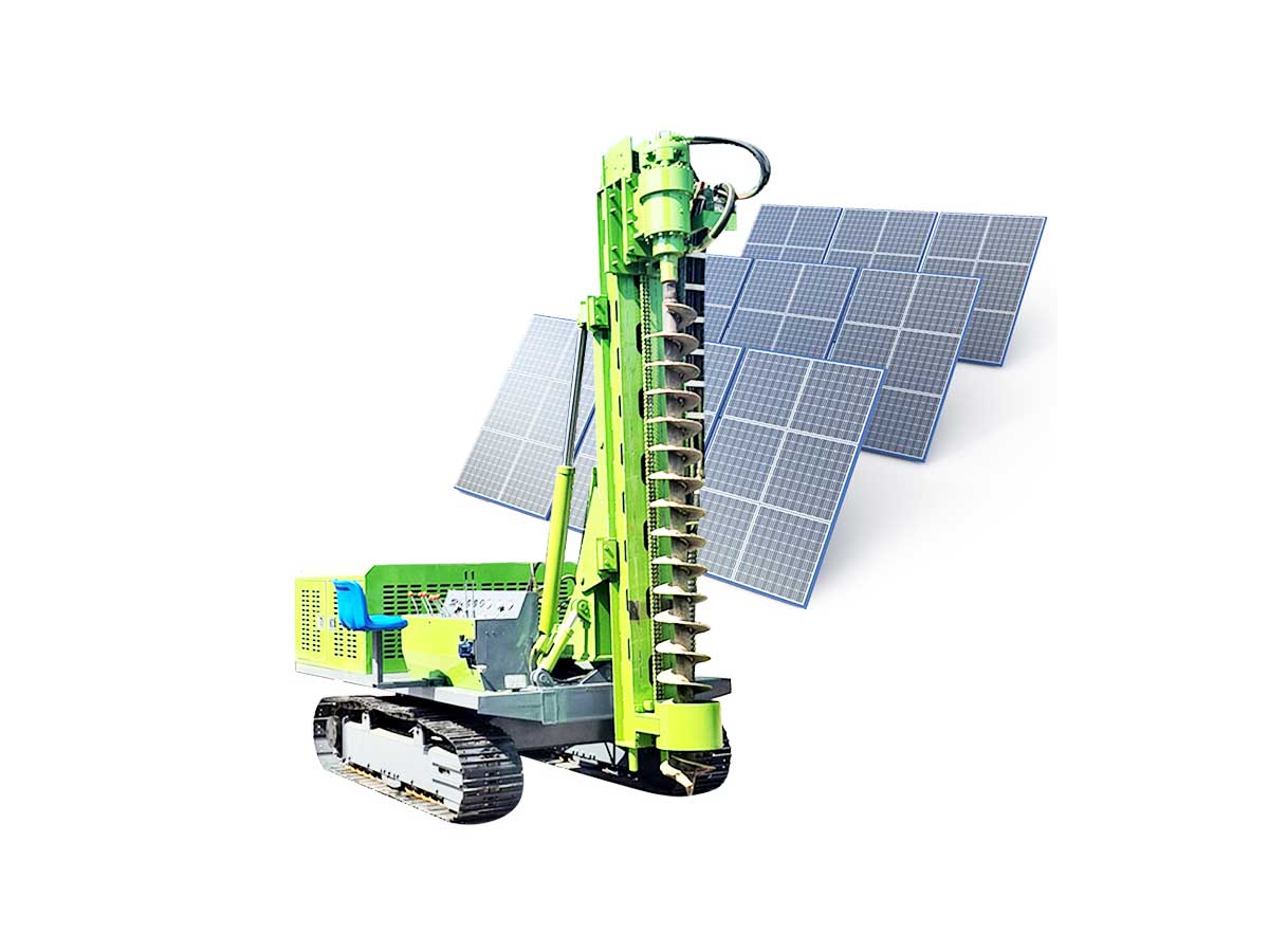 YG solar pile driver machine