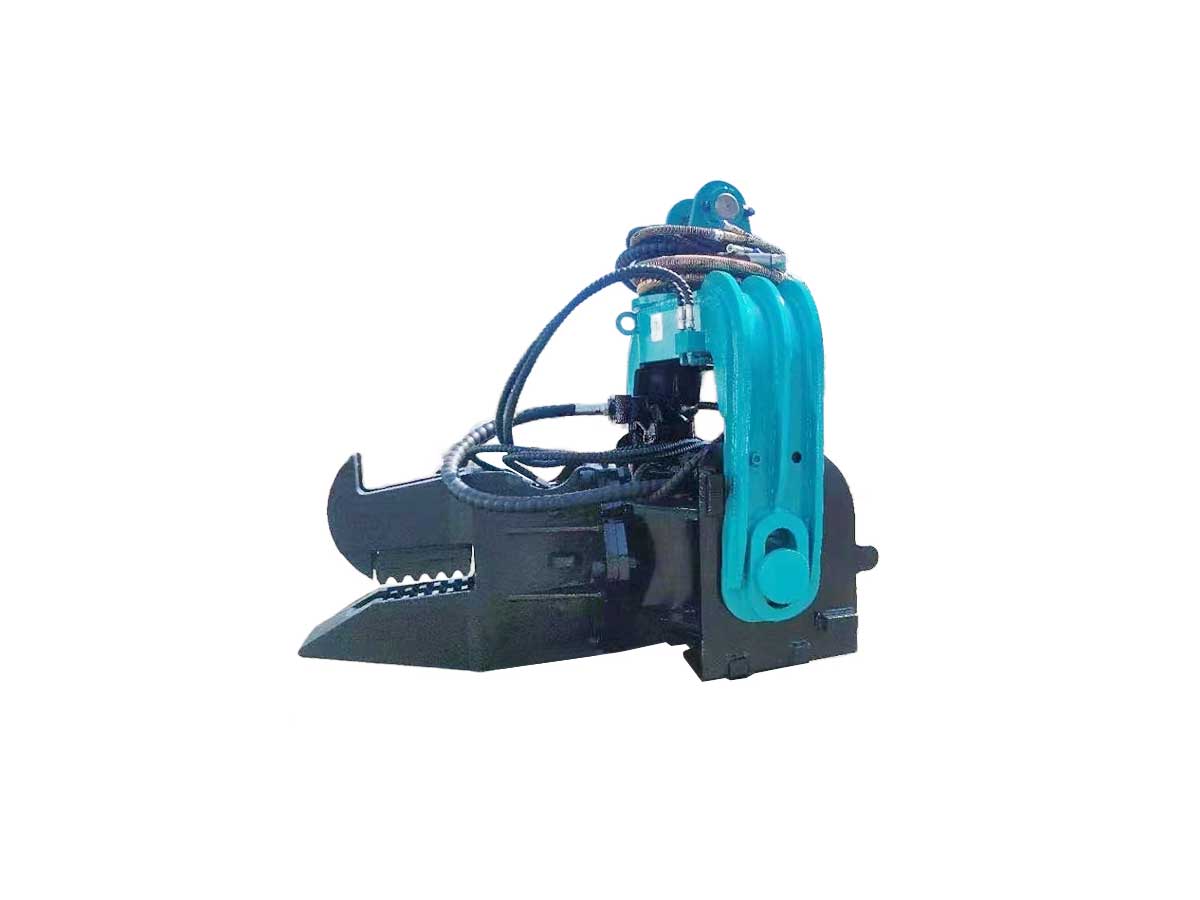YG excavator mounted pile driver