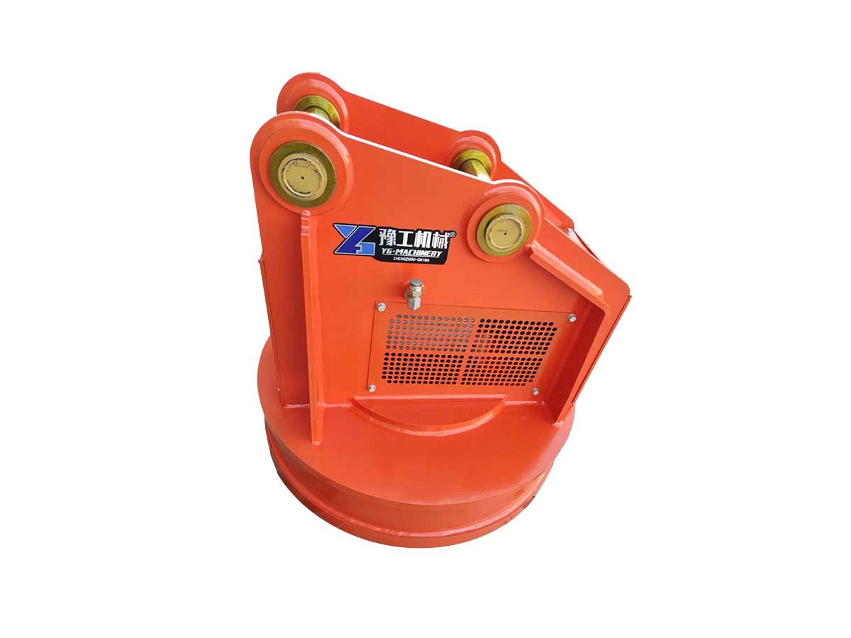 YG hydraulic excavator magnet