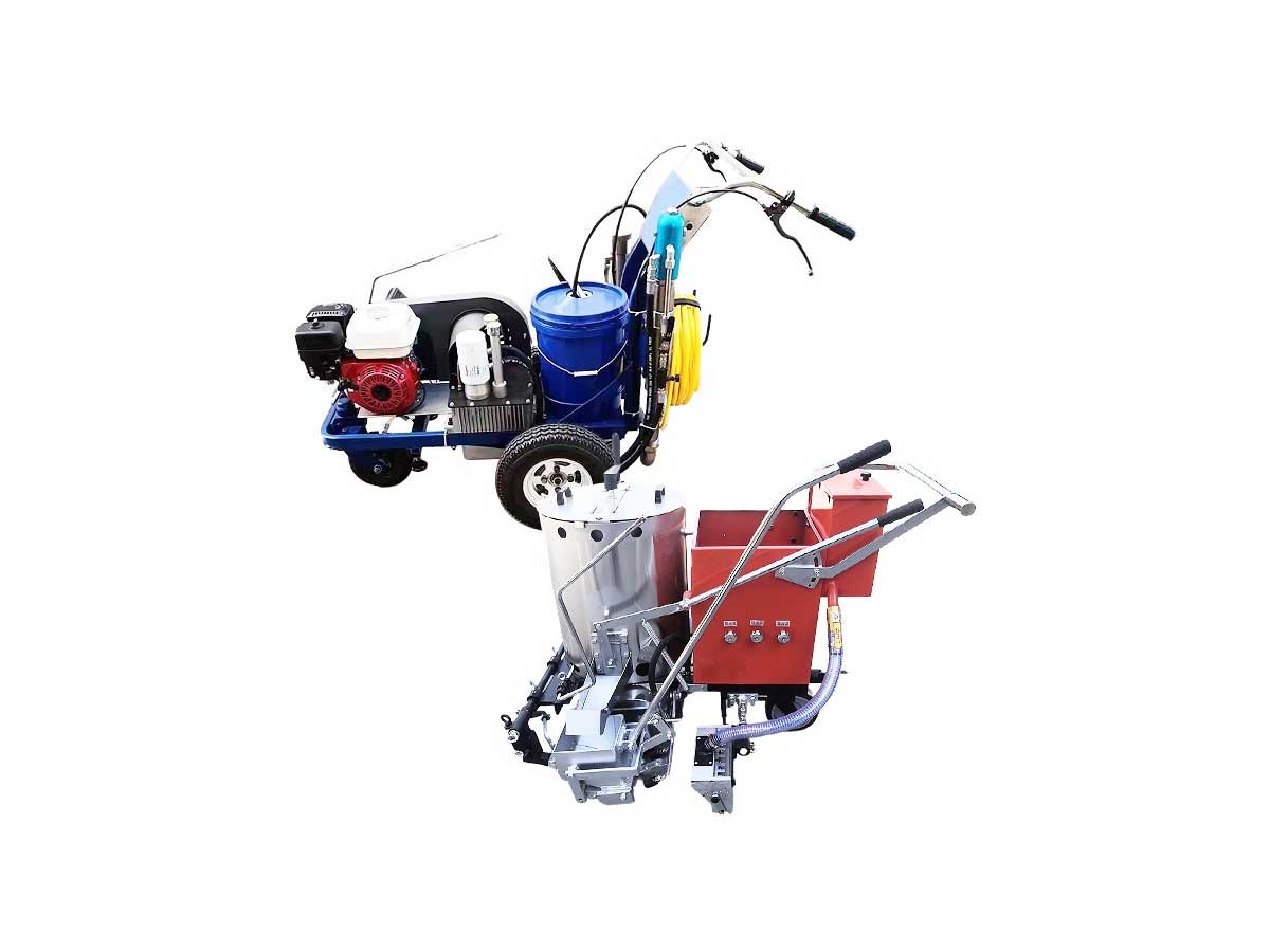 YG road striping machine