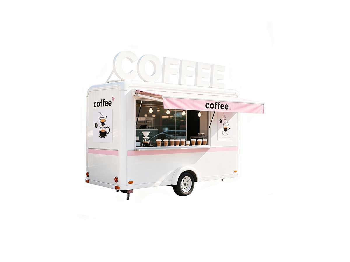 YG coffee food trailer