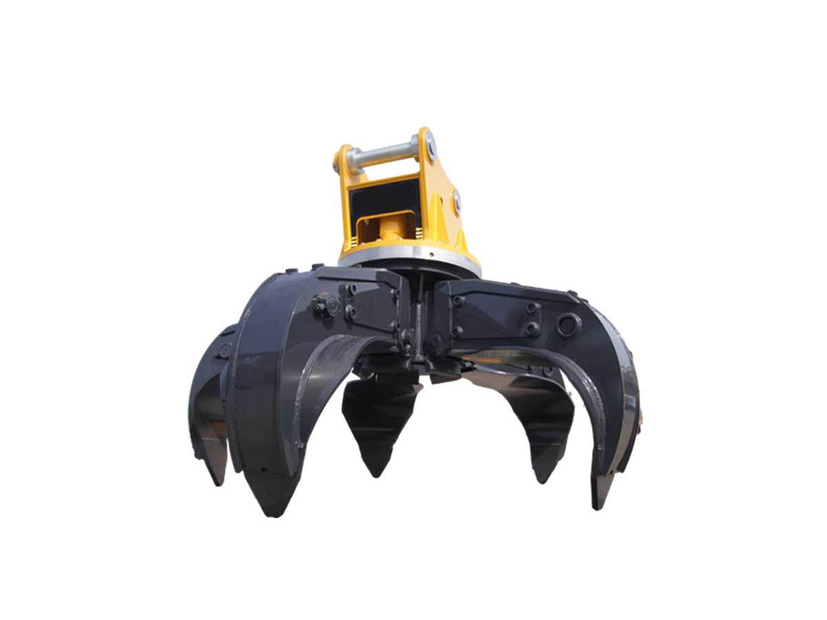 YG excavator rotating grab