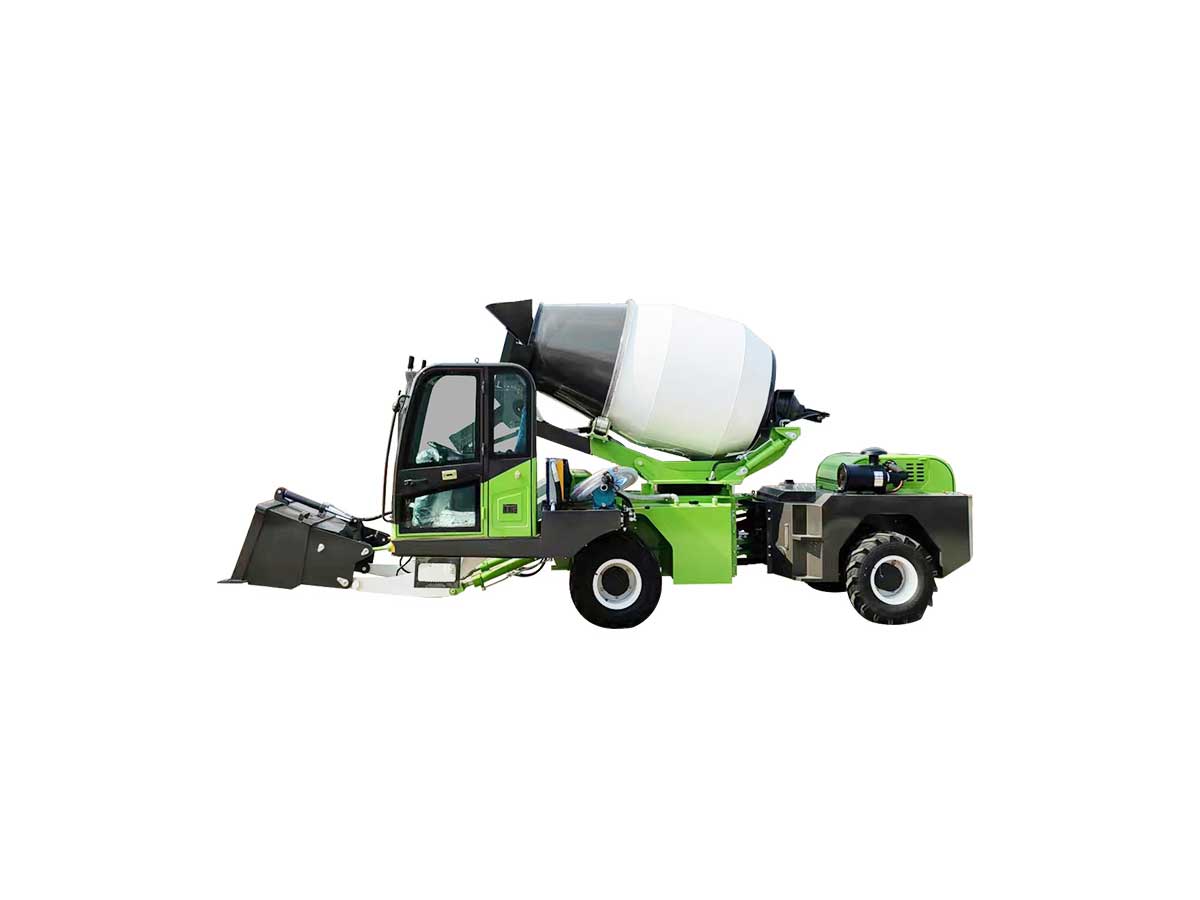 self loading concrete mixer for sale