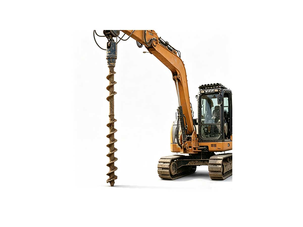 YG digger auger attachment
