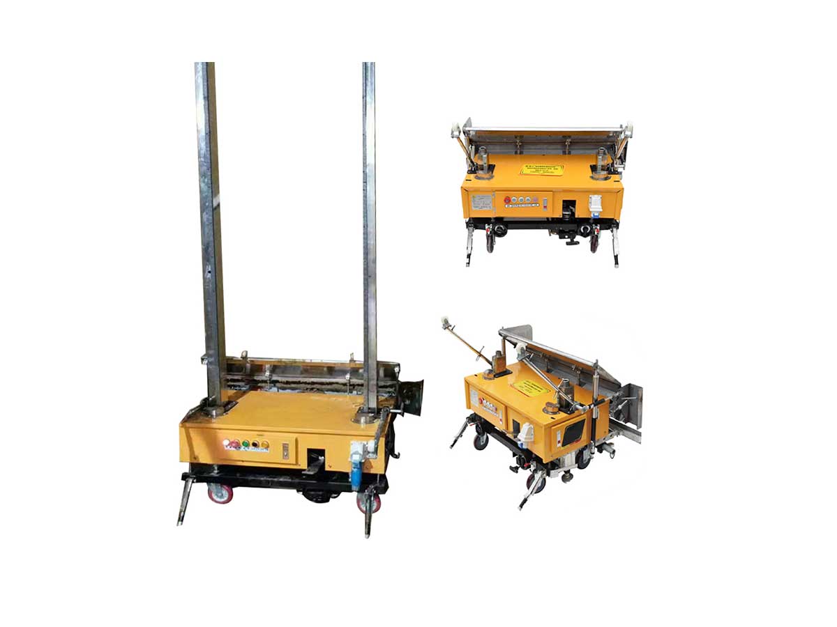 YG wall rendering machine
