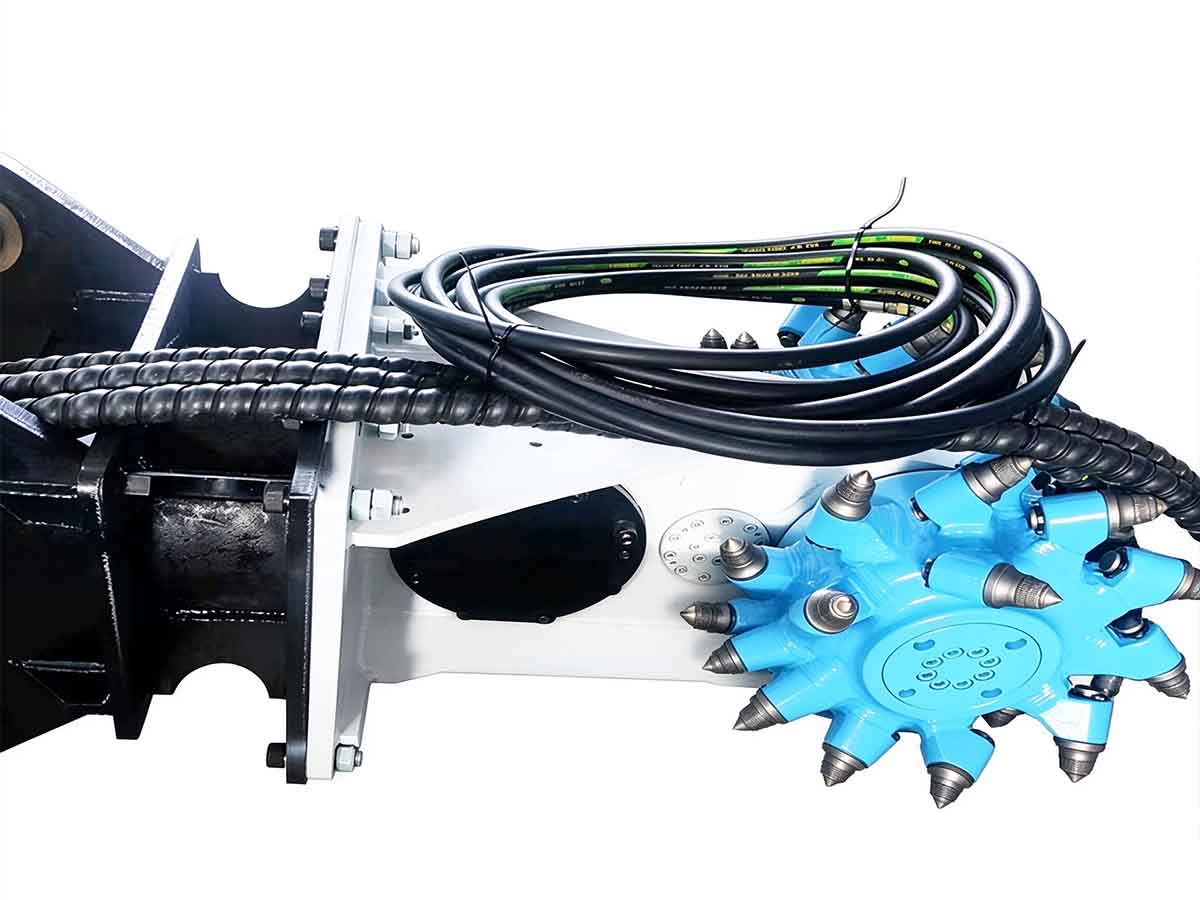 YG hydraulic drum cutter