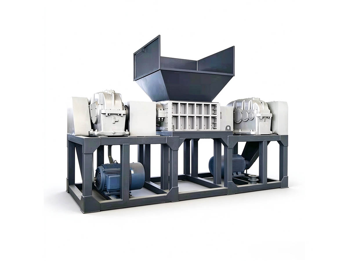 YG twin shaft shredder machine